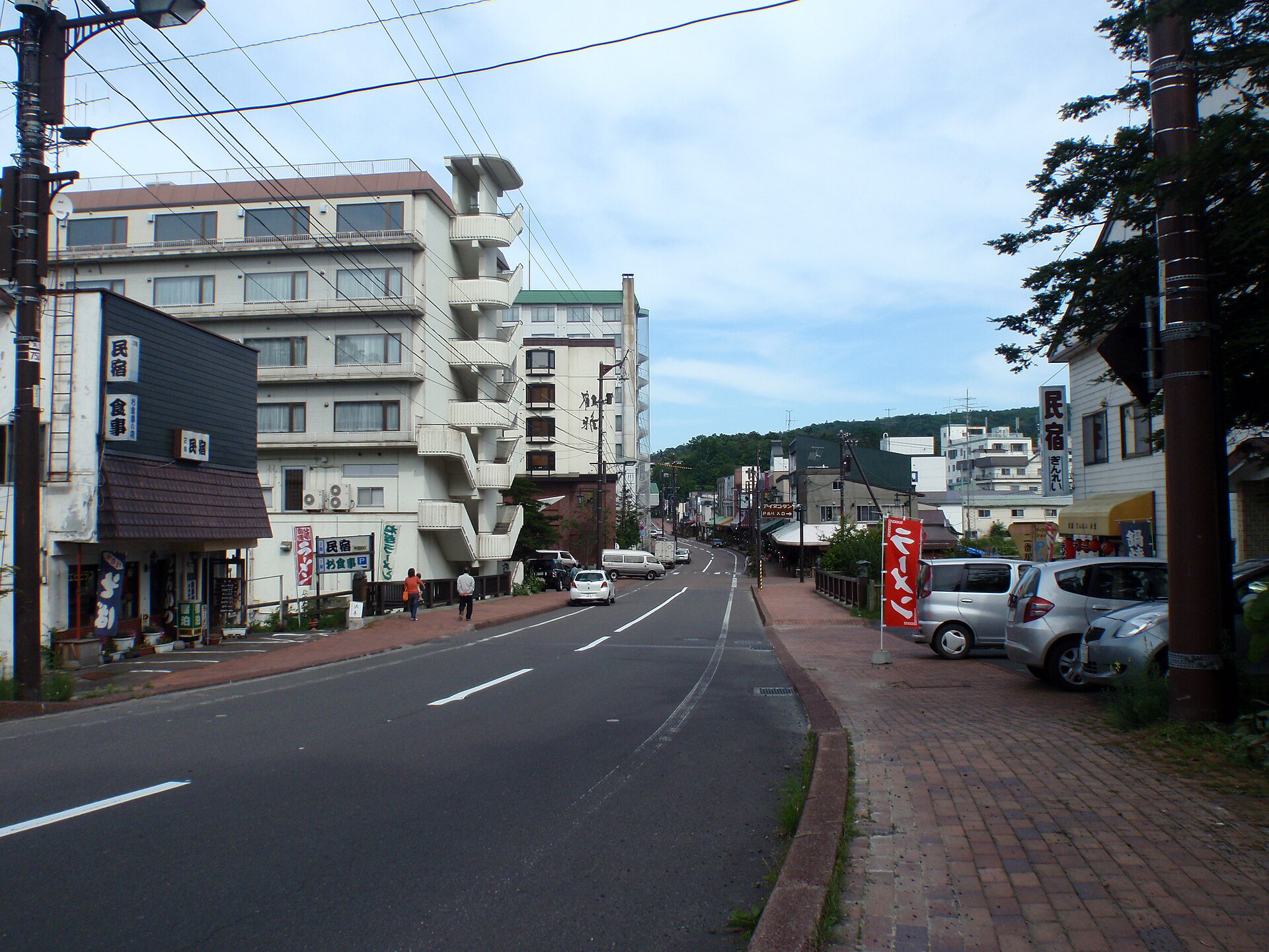 阿寒湖の風景
