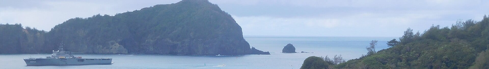 父島の風景
