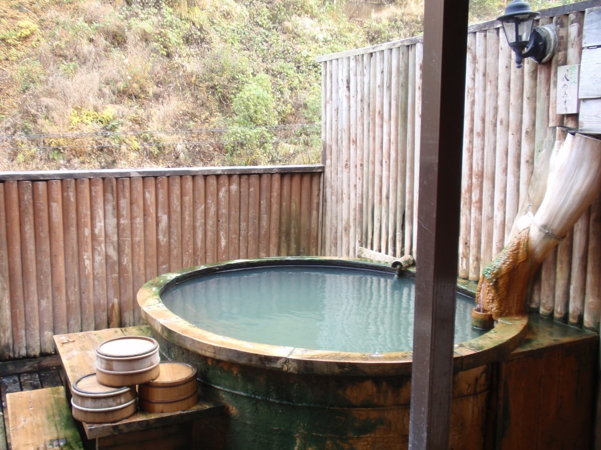 中宮温泉の飲泉