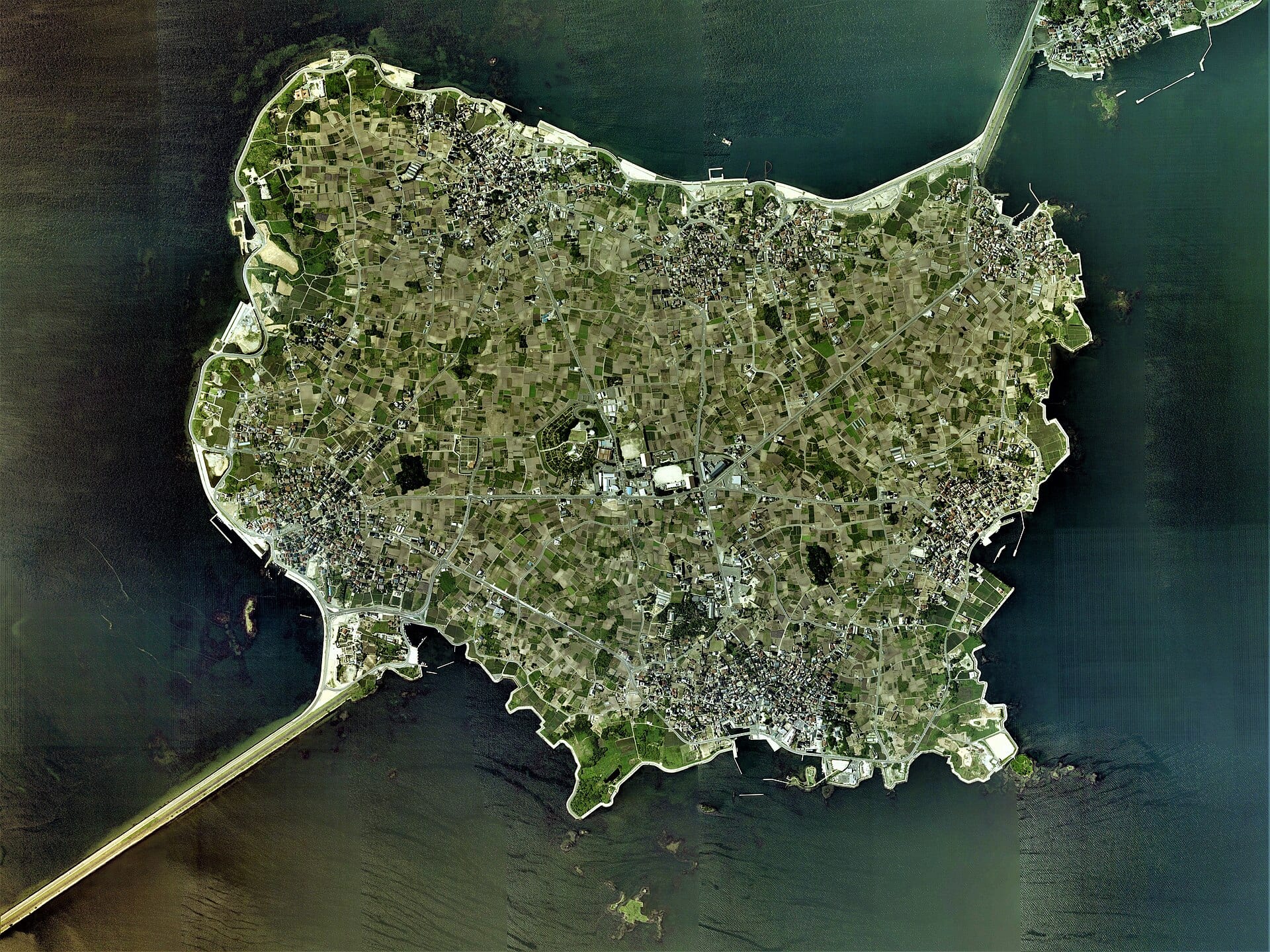 大根島の風景