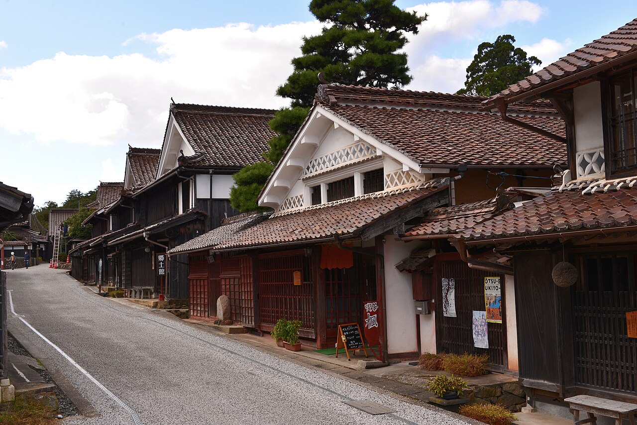 吹屋ふるさと村の風景
