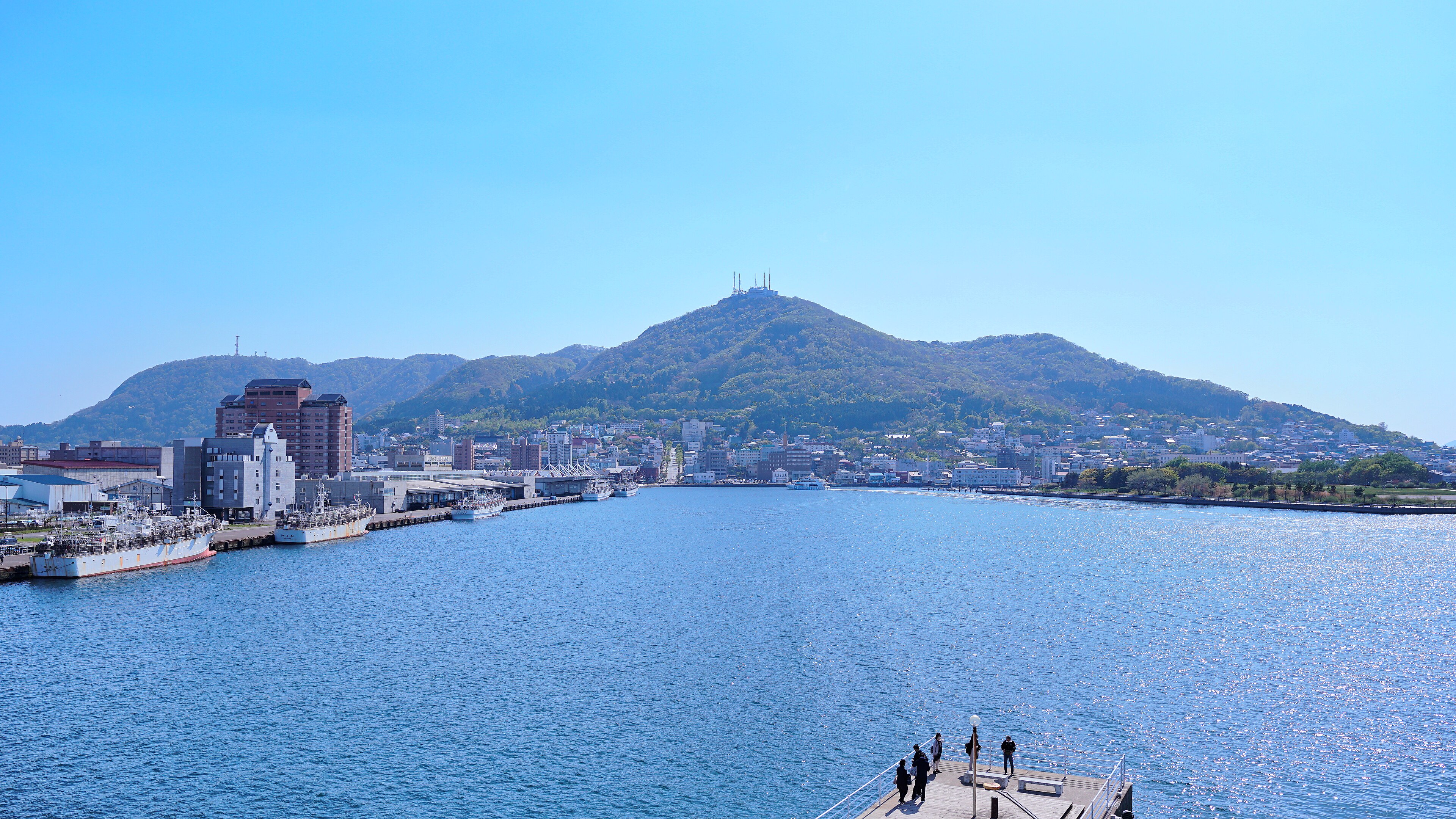 函館山の風景