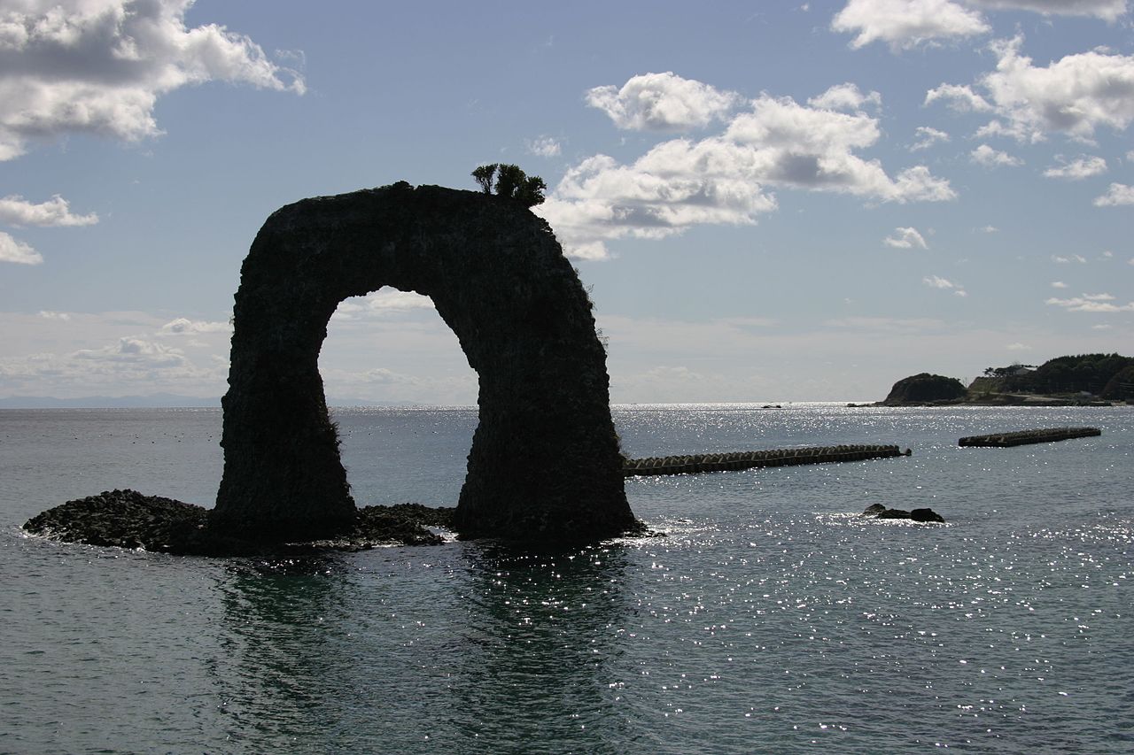 奥尻島の風景
