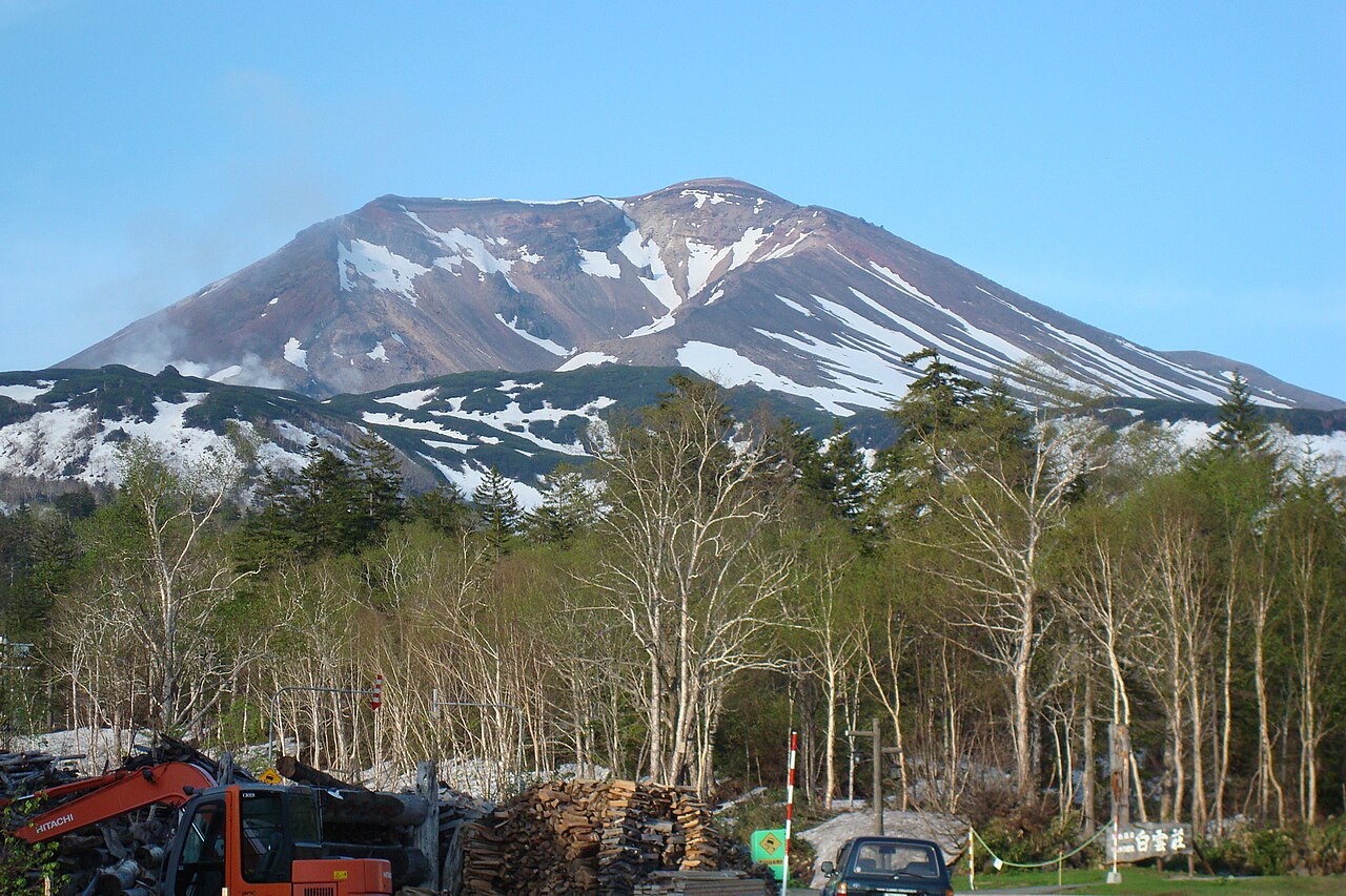 旭岳温泉の風景