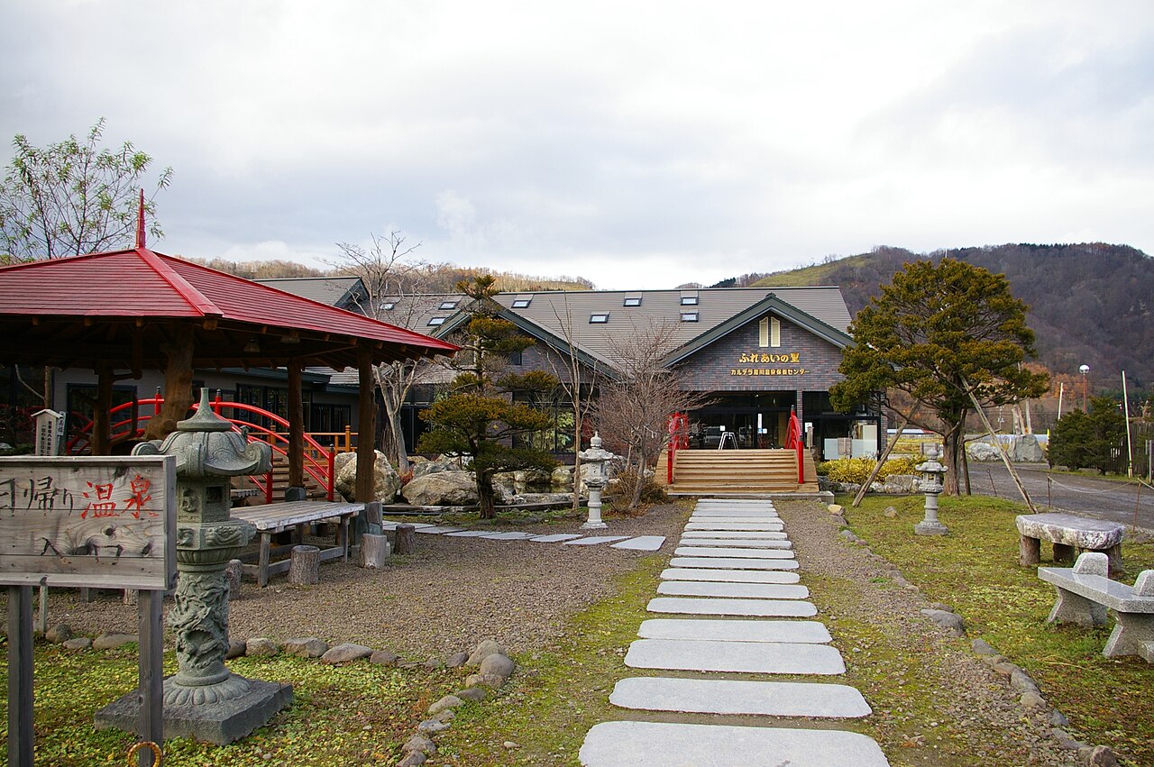 濁川温泉の風景