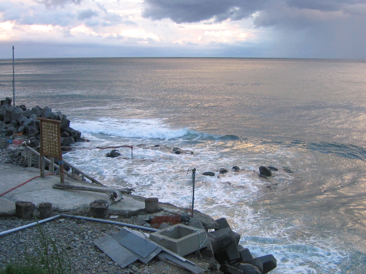 瀬石温泉の風景