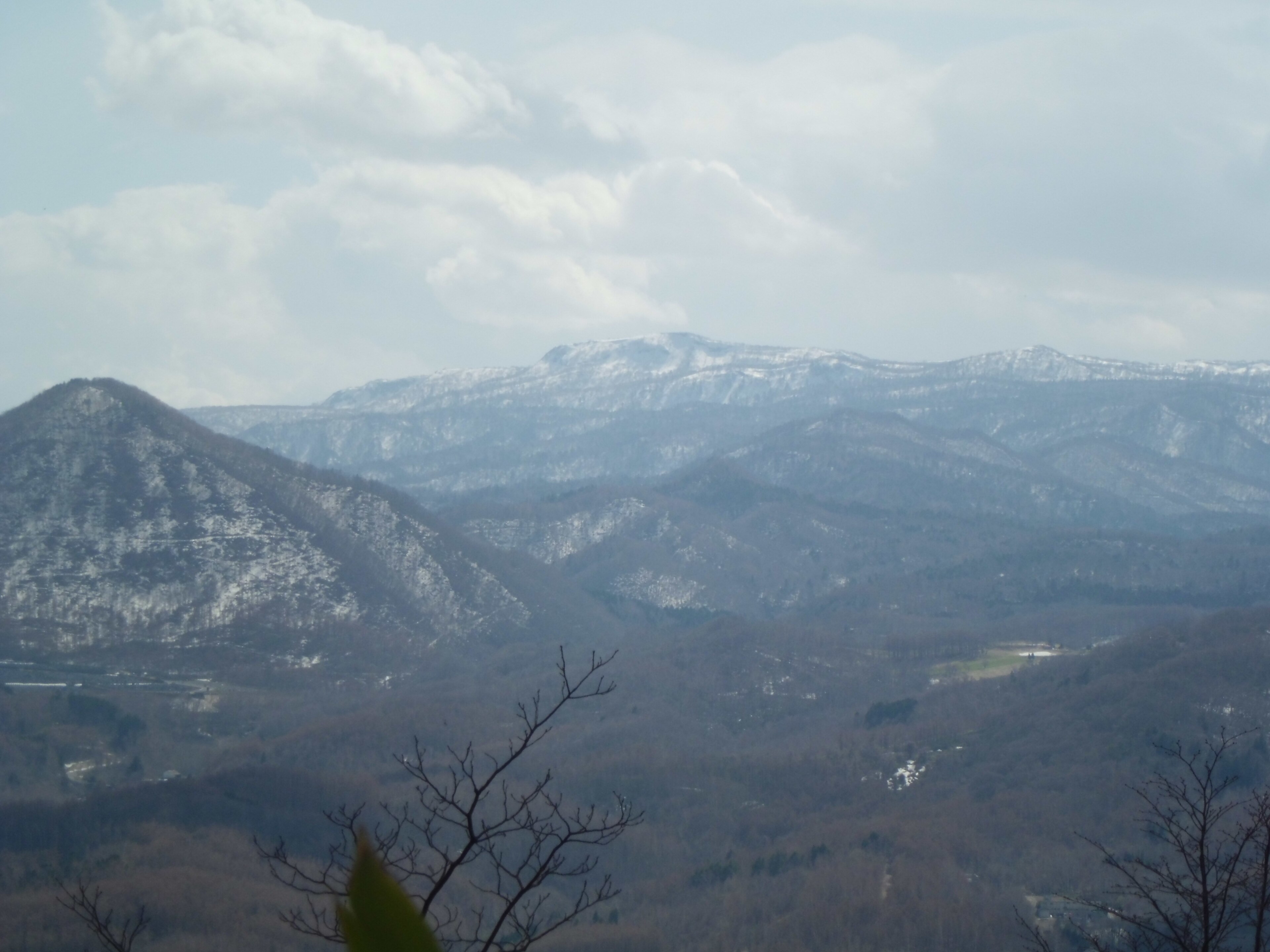 空沼岳の風景
