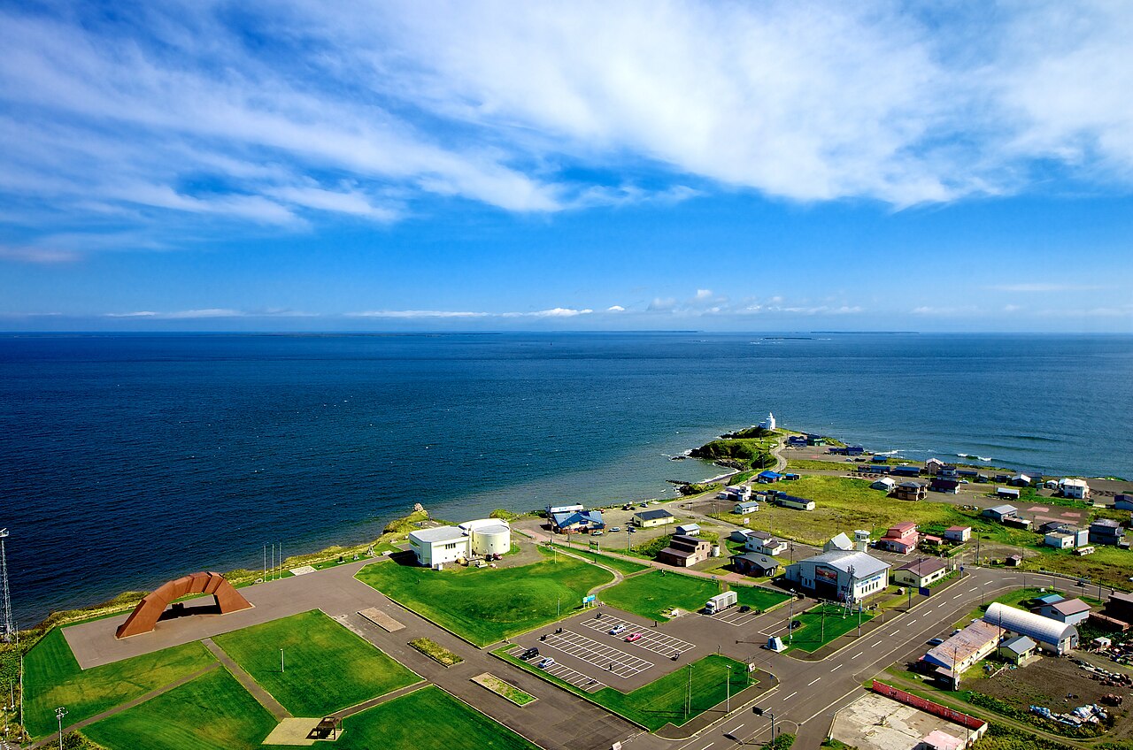 納沙布岬の風景