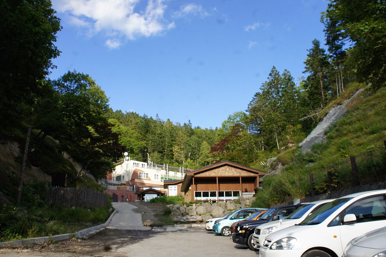 菅野温泉の風景