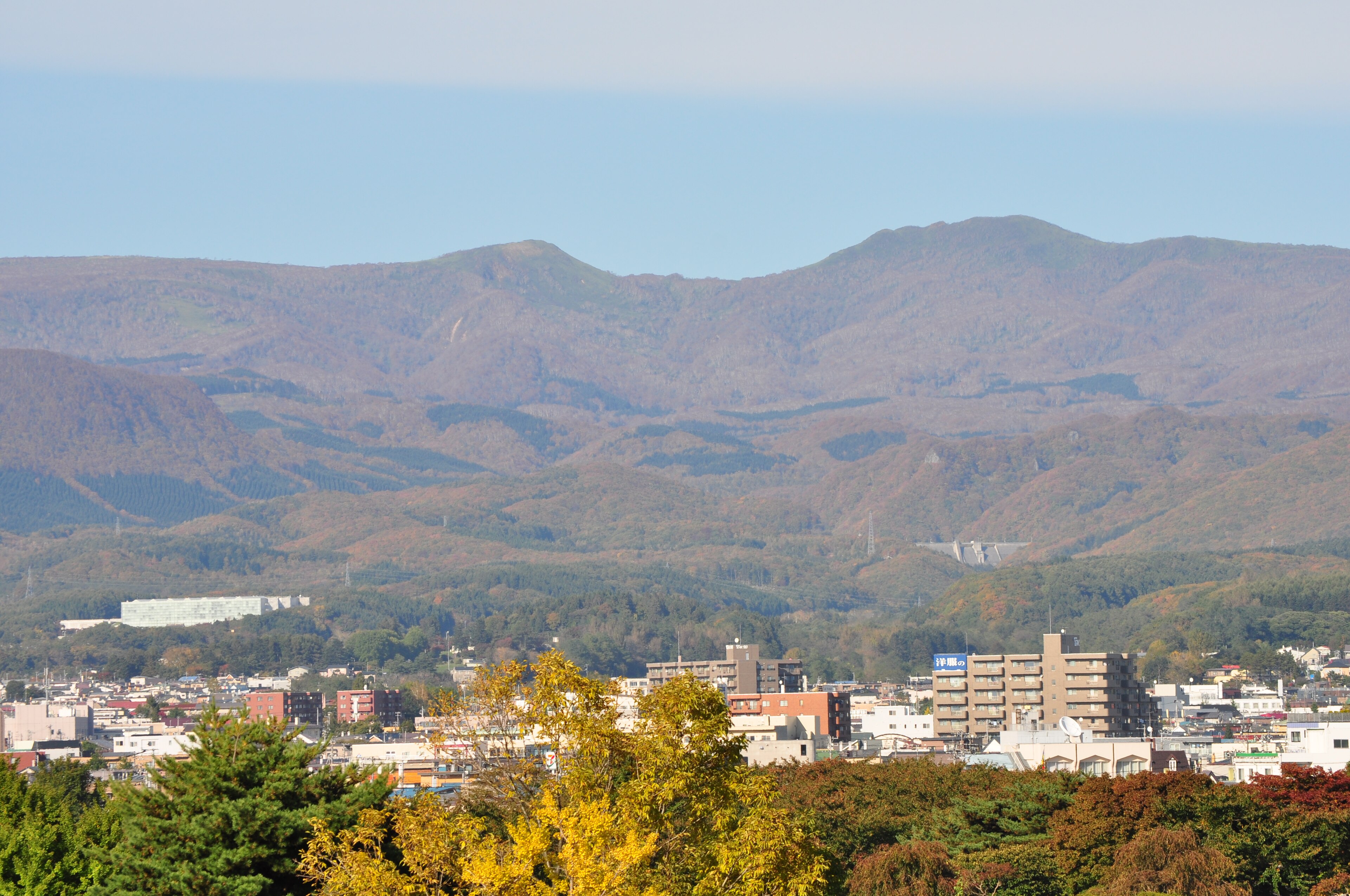 袴腰岳の風景