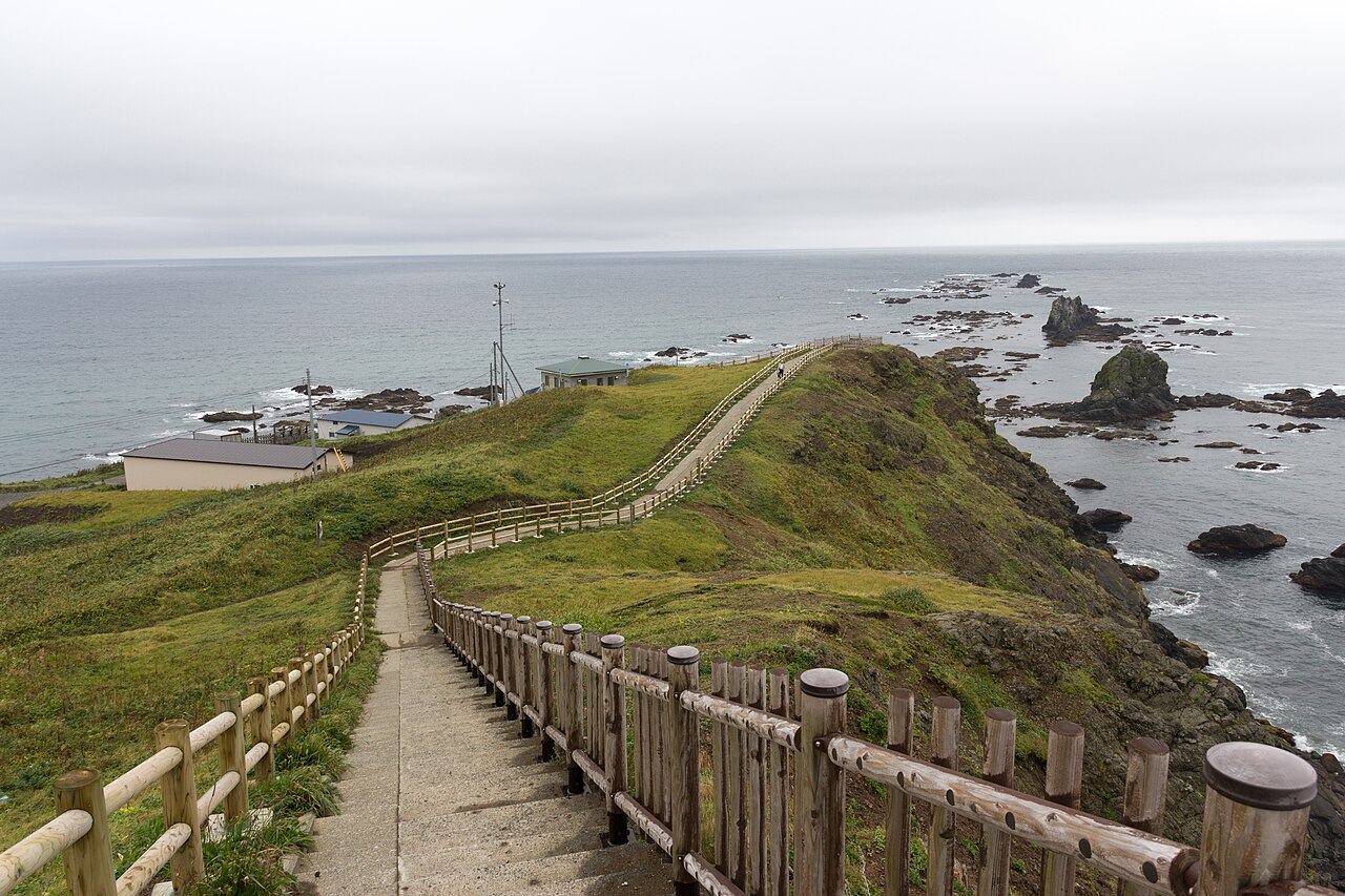 襟裳岬の風景