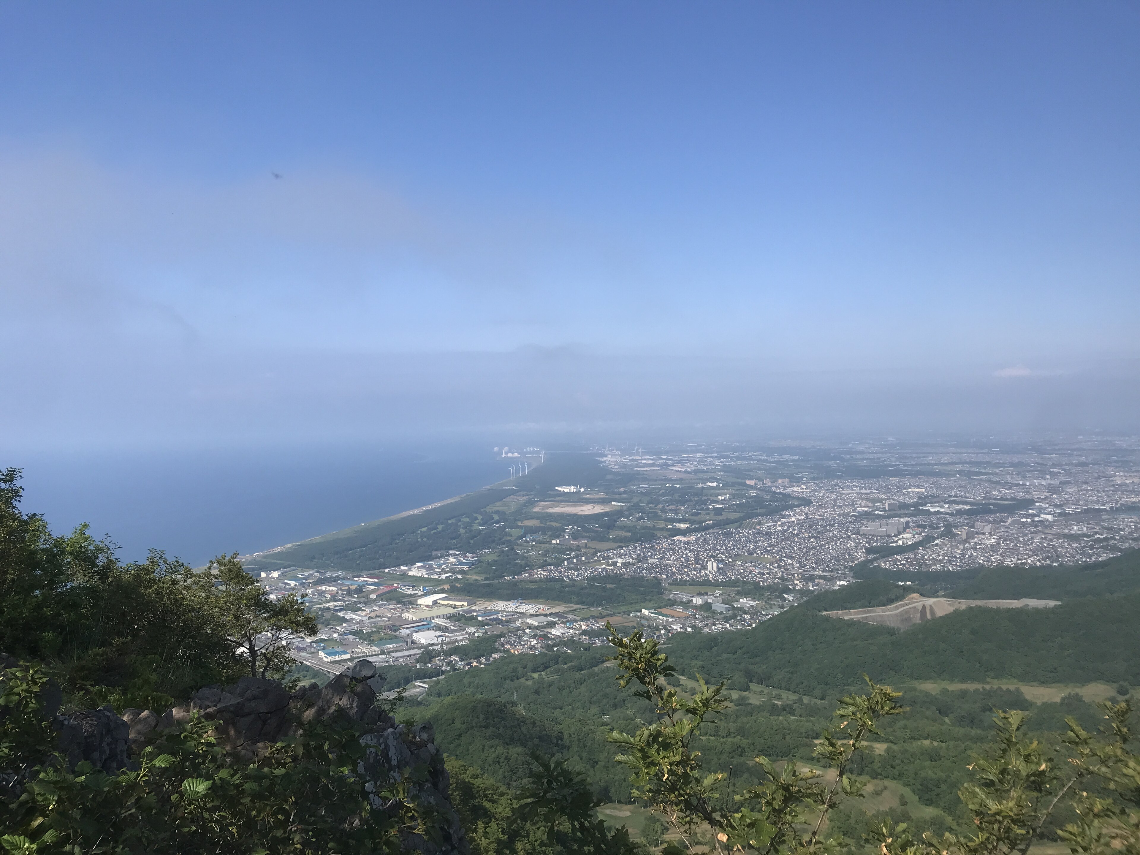 銭函天狗山の風景