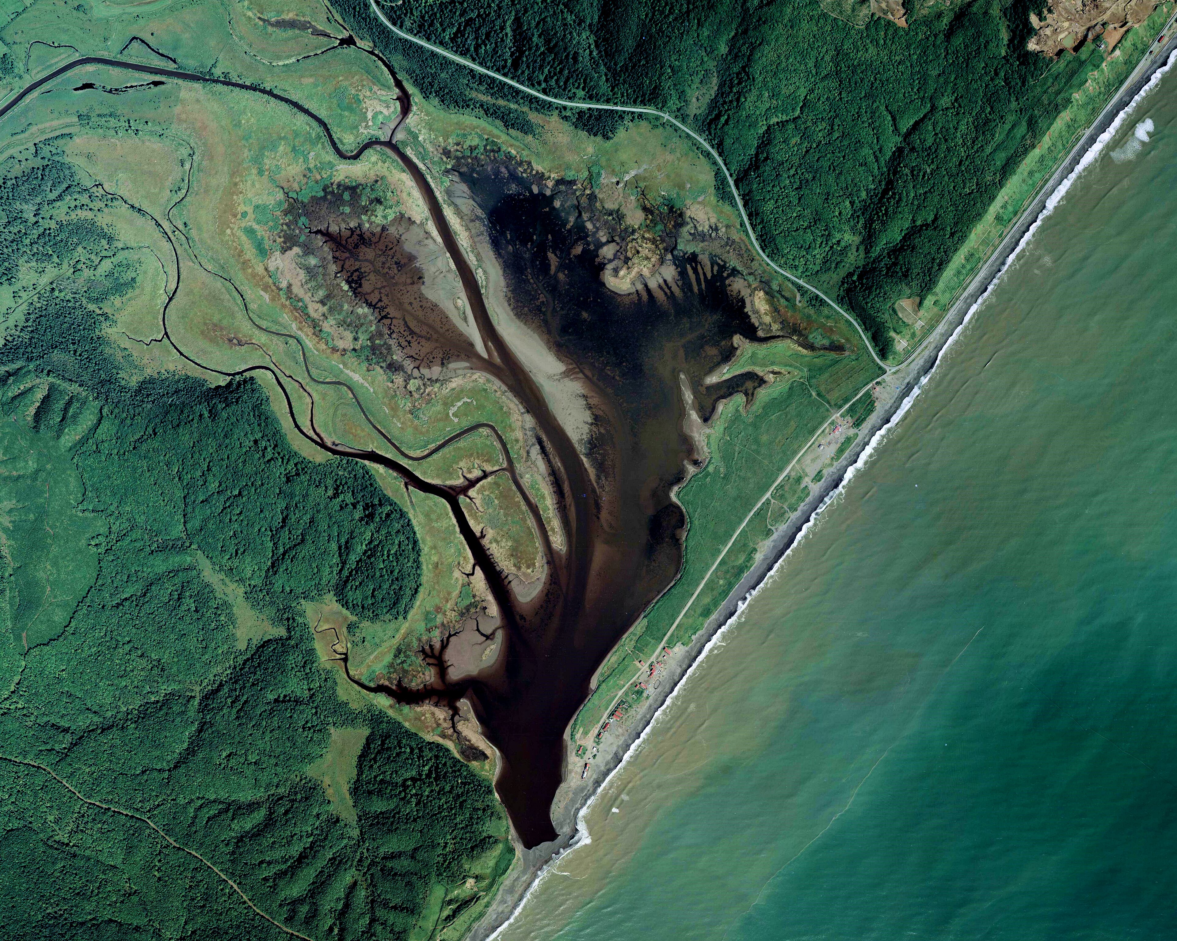 長節湖の風景