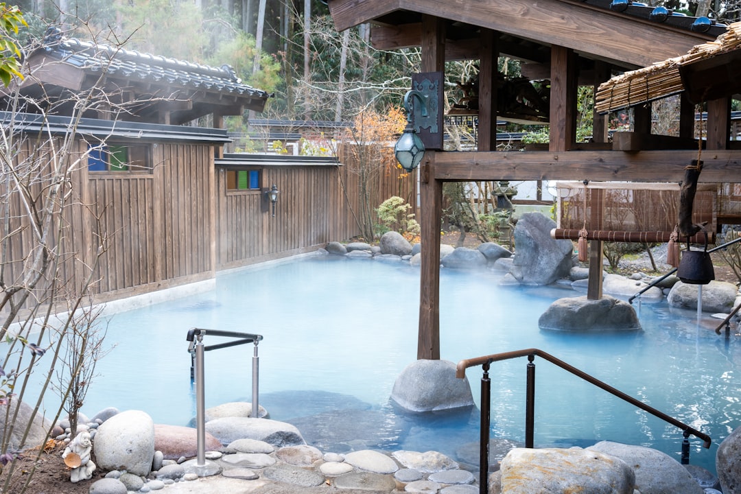 養老牛温泉の風景