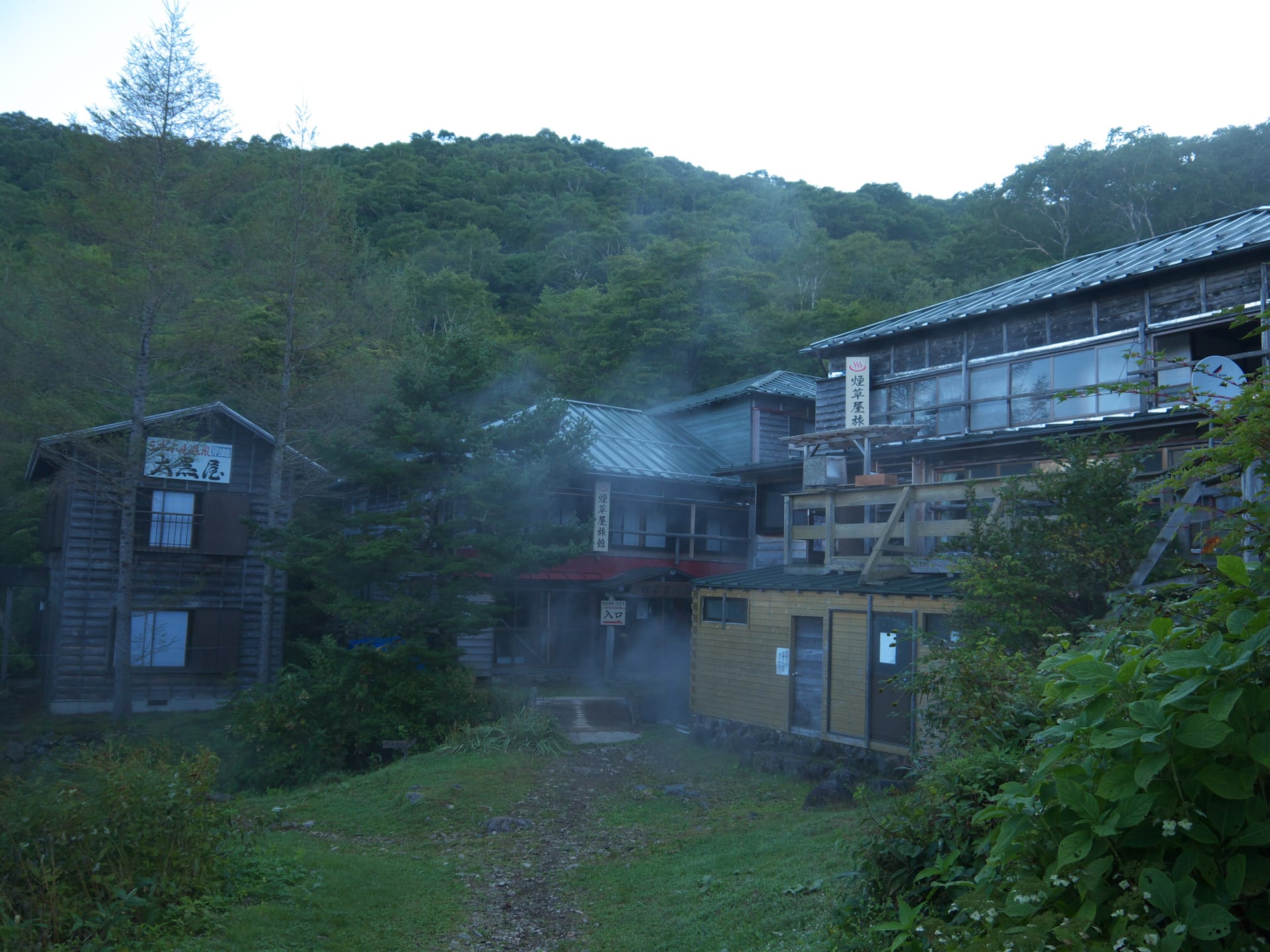 三斗小屋温泉の風景