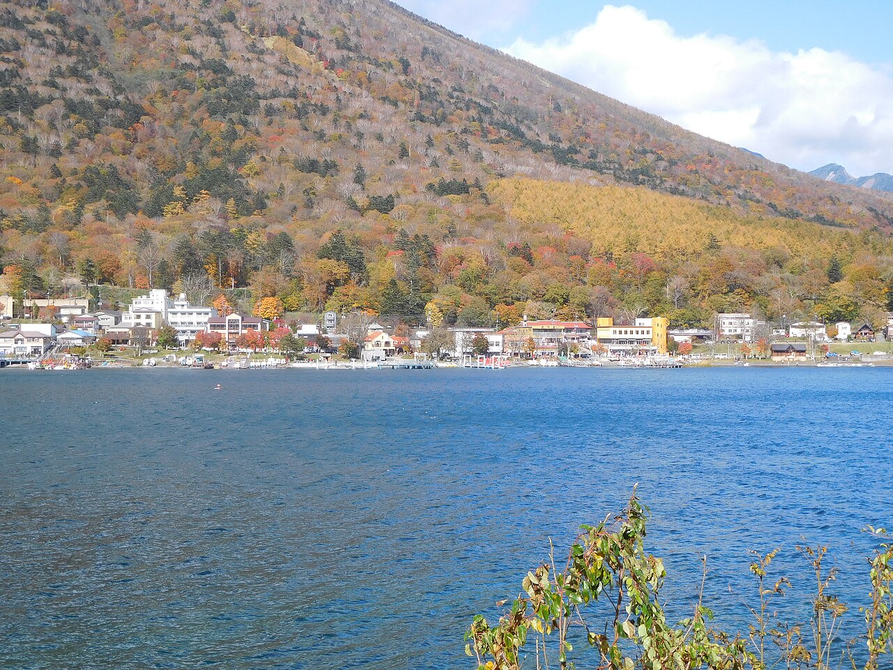 中禅寺温泉の風景