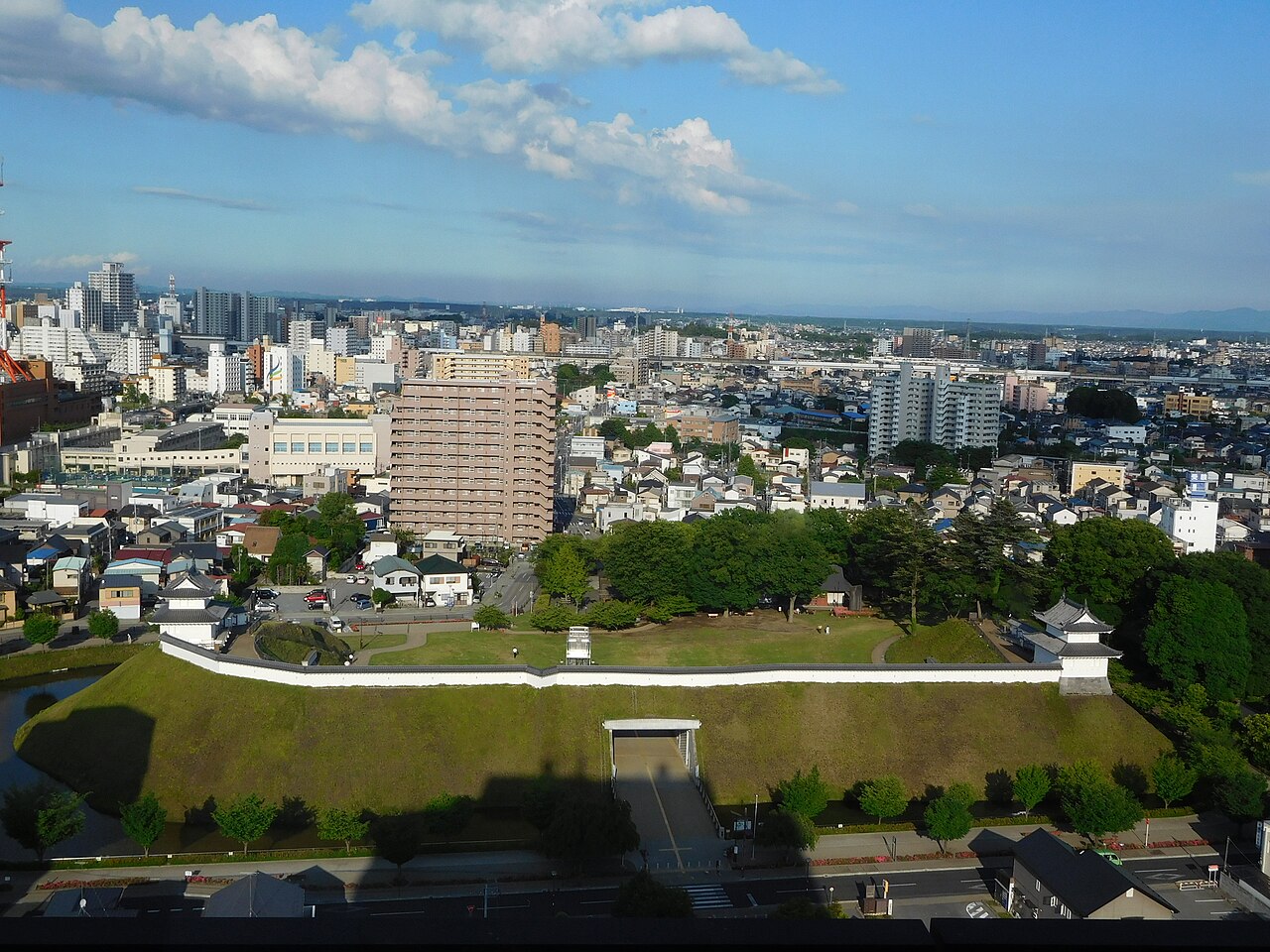 宇都宮城の風景