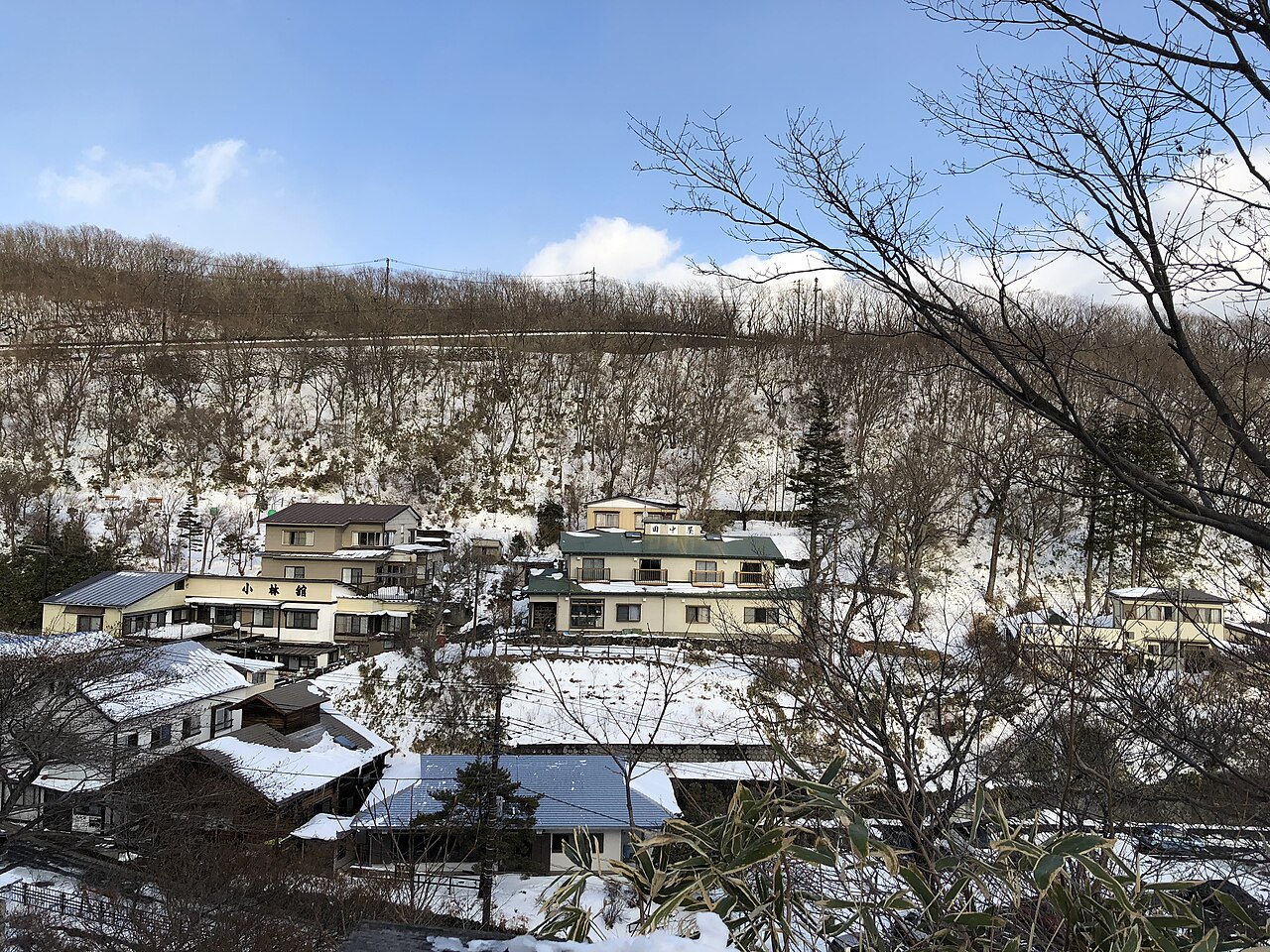 那須温泉郷の風景