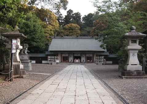 常磐神社の風景