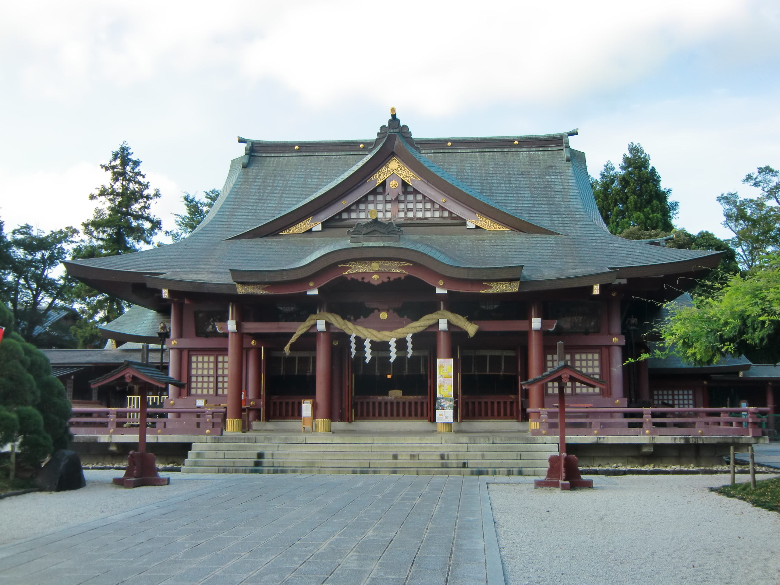 笠間稲荷神社の風景