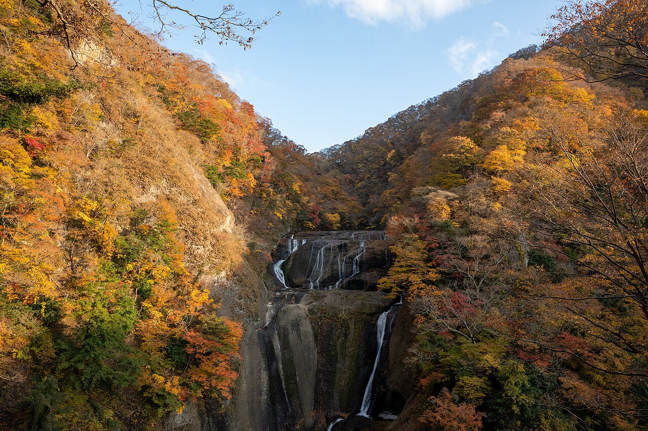 袋田の滝の風景