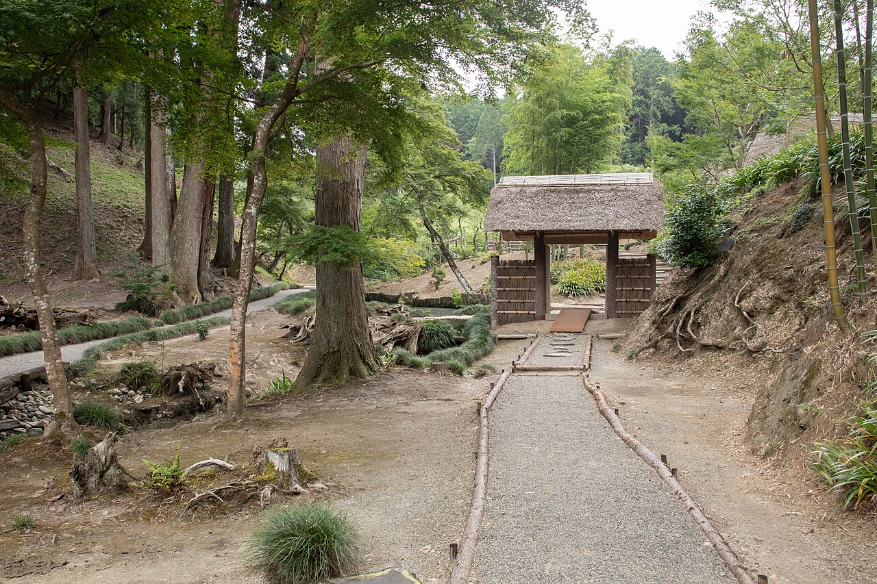 西山荘の風景