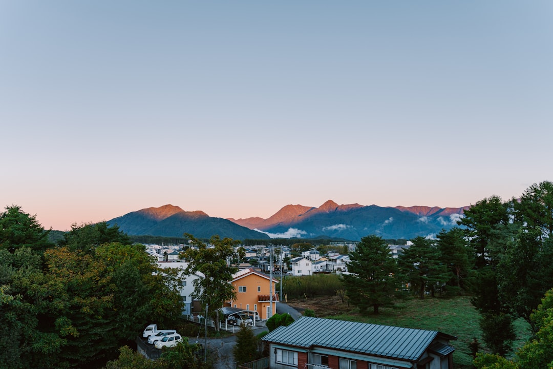 白馬の風景