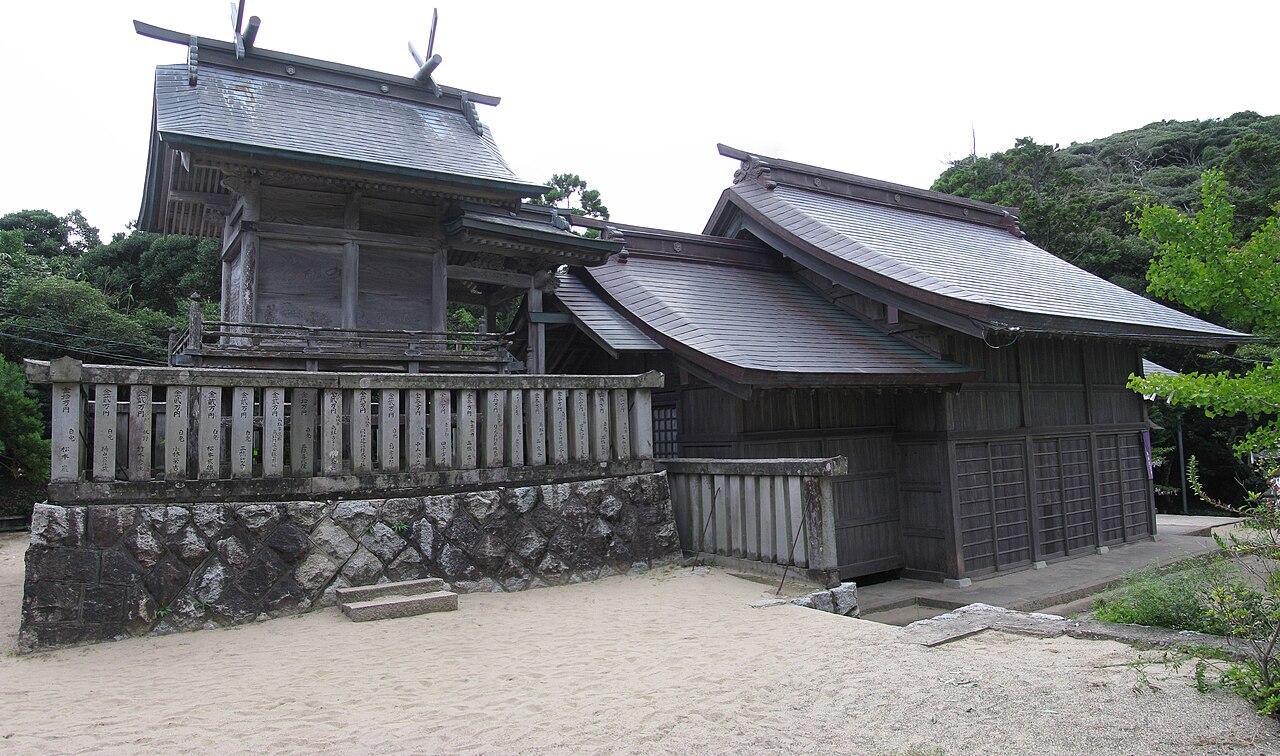白兎神社の風景