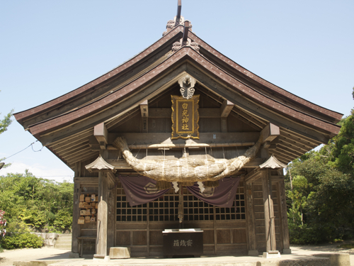 白兎海岸の風景