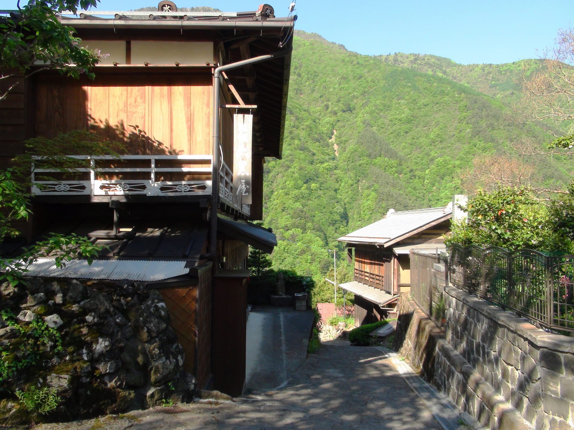 早川町の風景