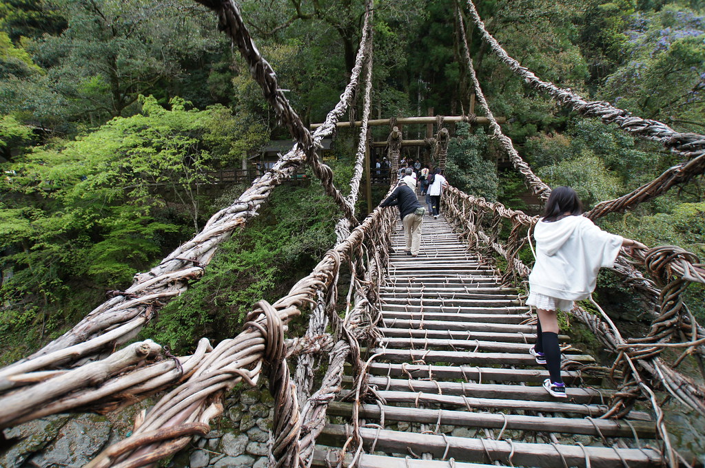 祖谷のかずら橋