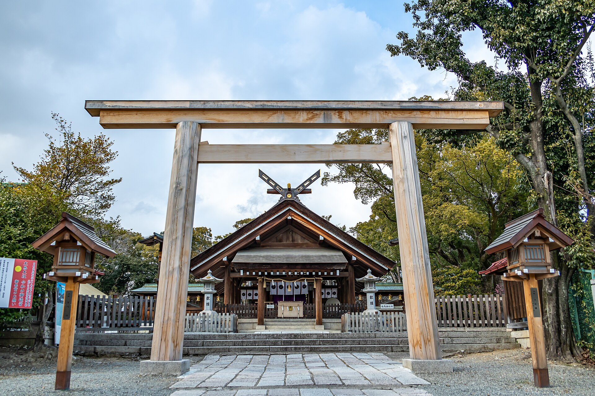 大鳥神社の風景