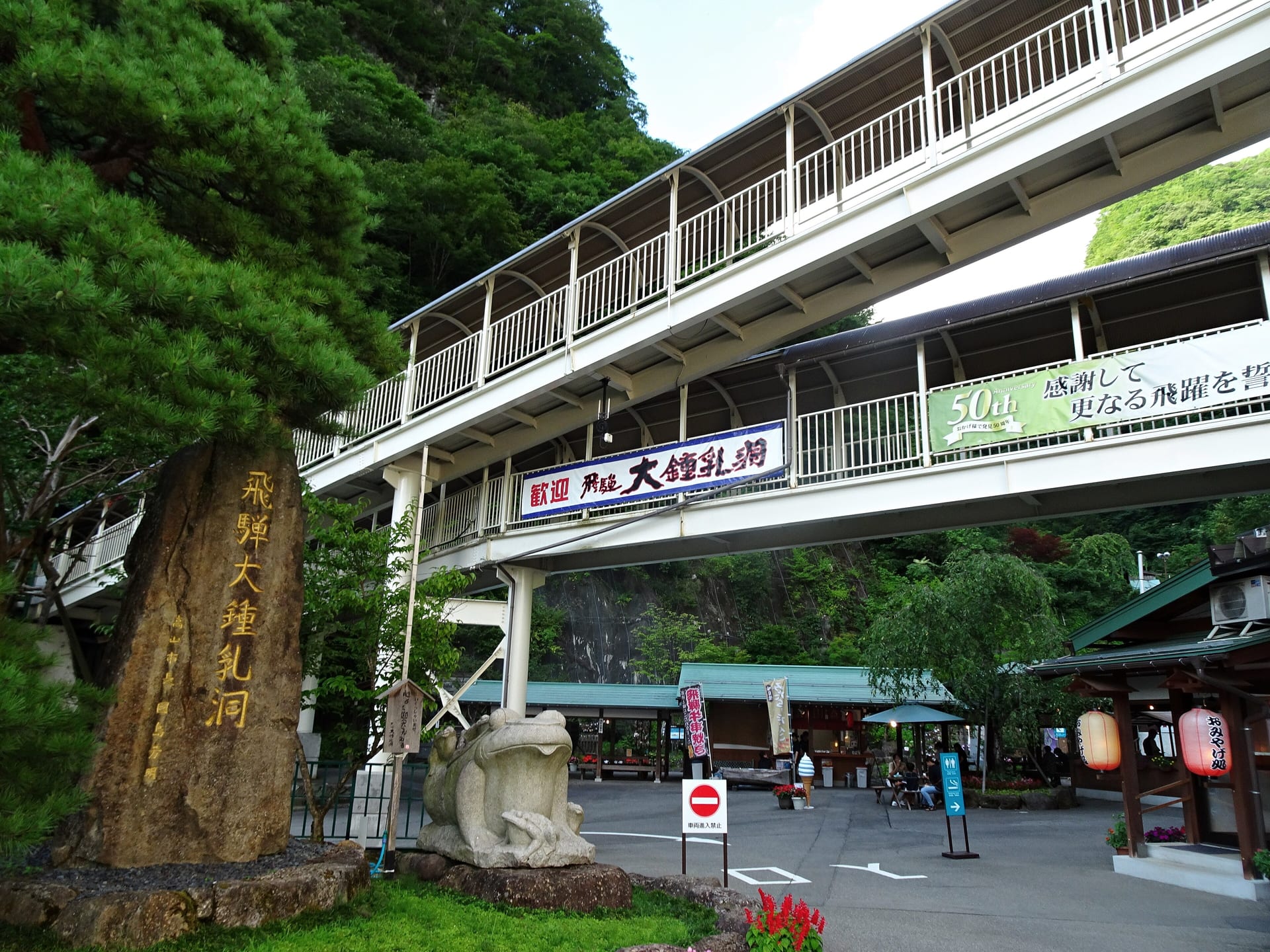 飛騨大鍾乳洞の風景