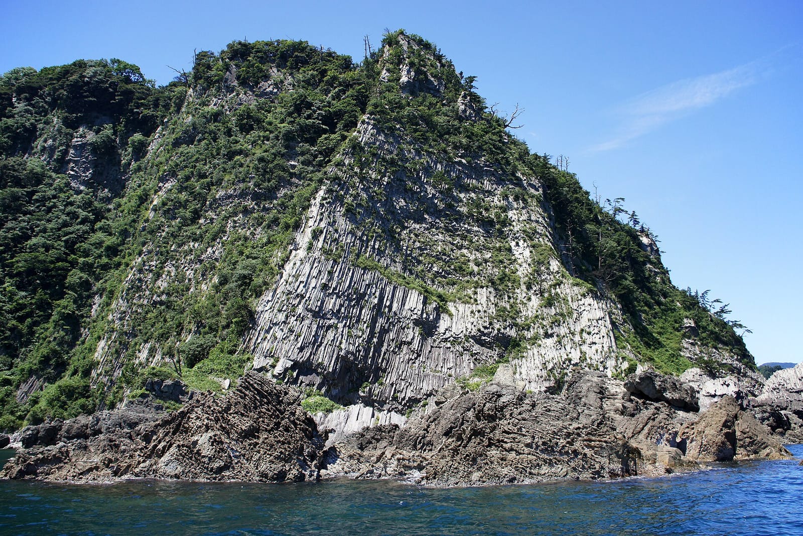 香住海岸の鎧の袖