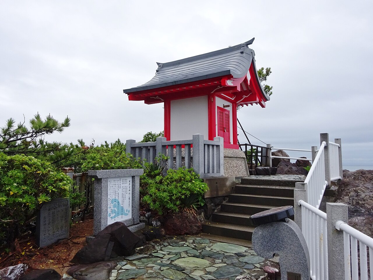 桂浜の風景
