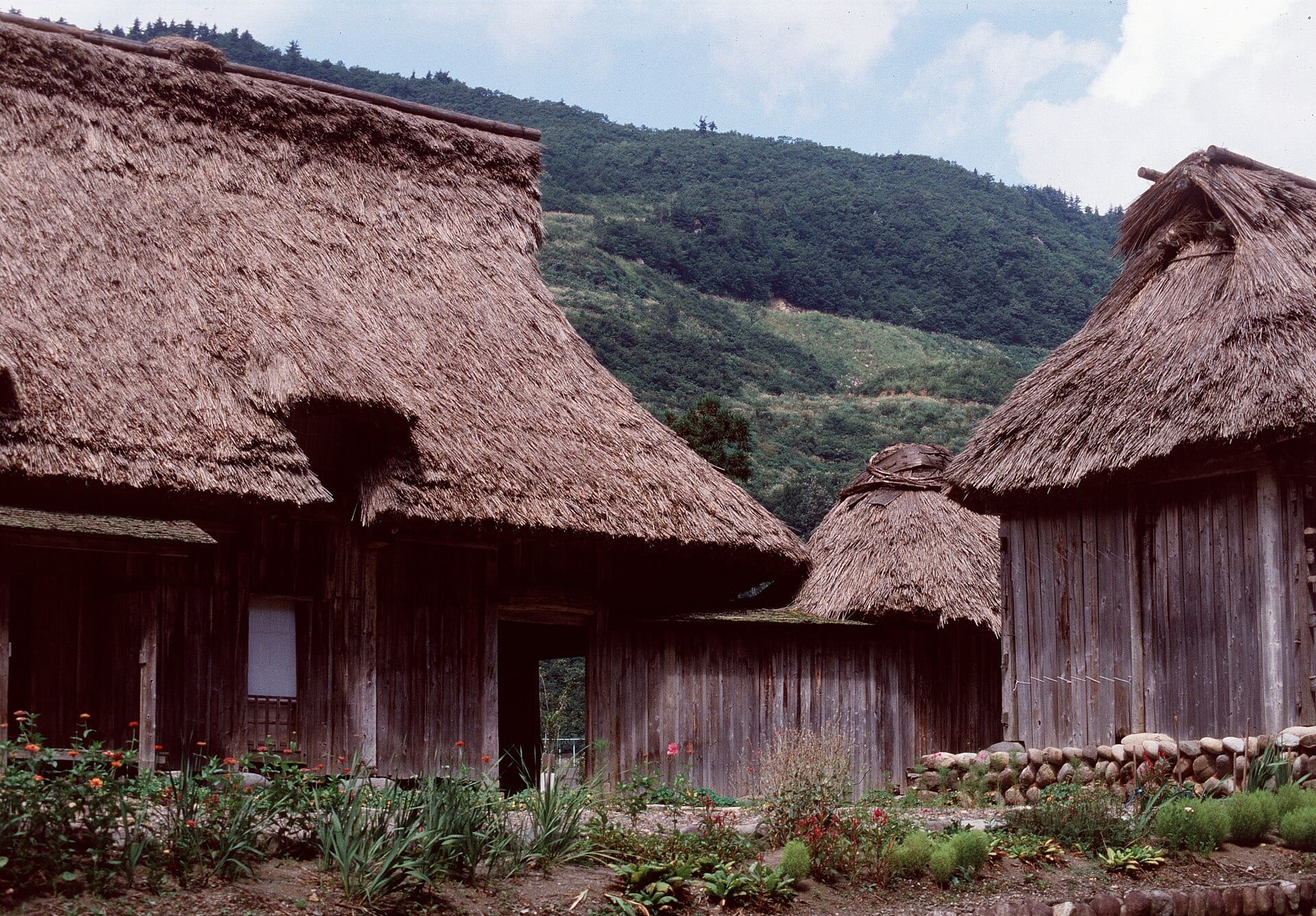 美山かやぶきの里の風景