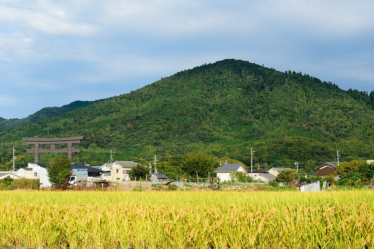 三輪山の風景