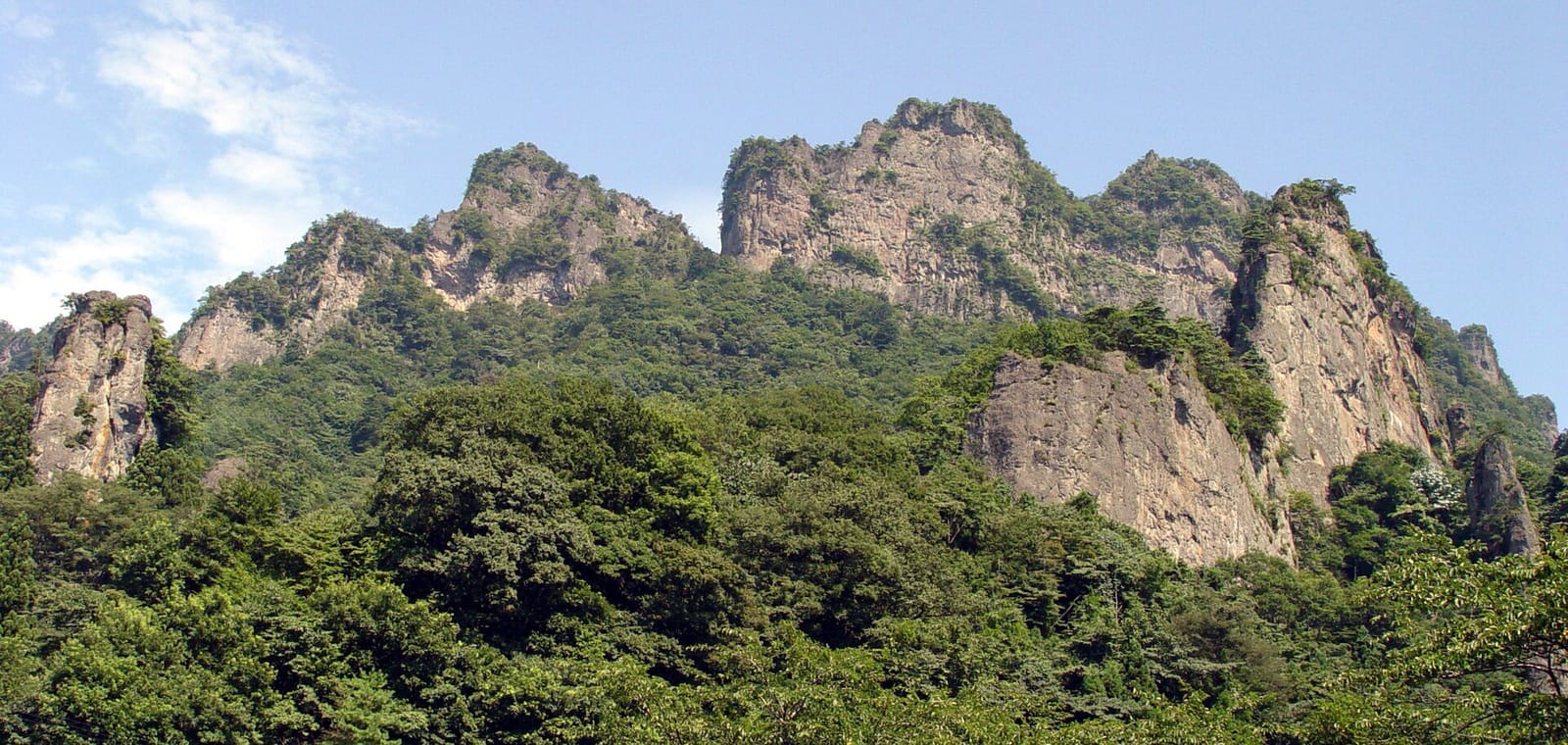 妙義山の石門群めぐり