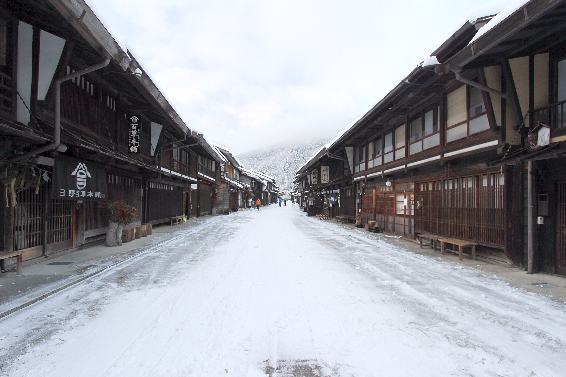 奈良井宿の風景