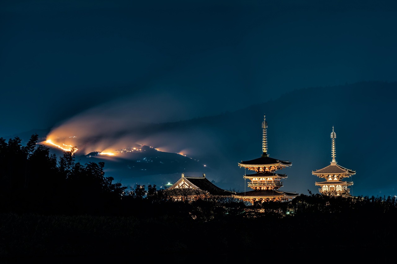 法隆寺周辺