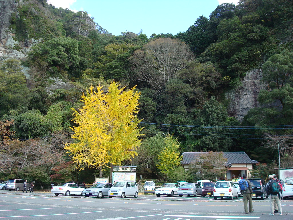 青の洞門と耶馬渓の風景