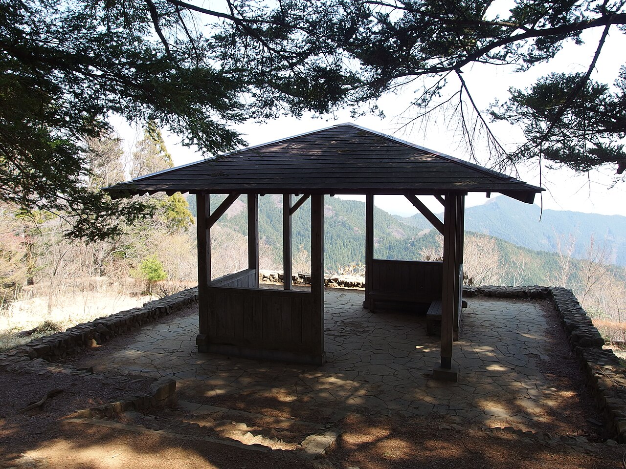 御岳山の風景