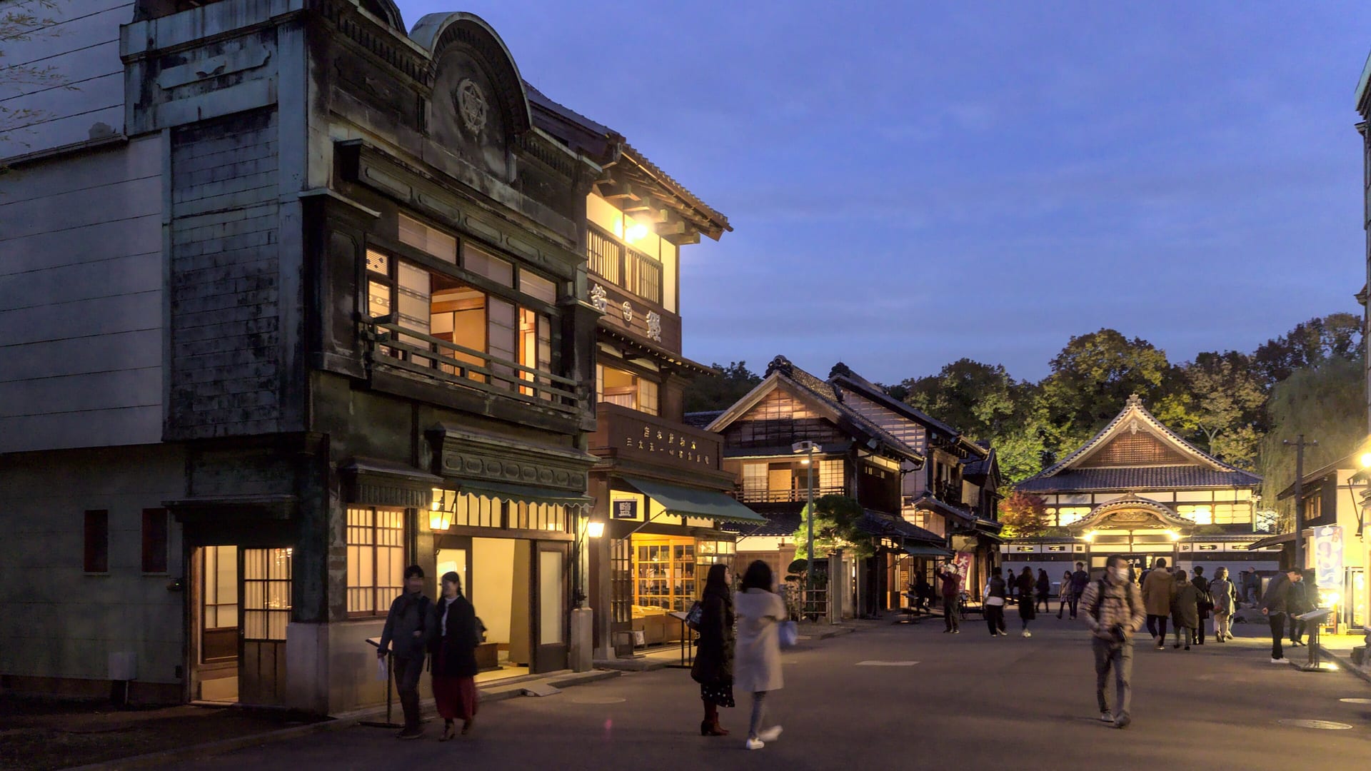 江戸東京たてもの園の風景