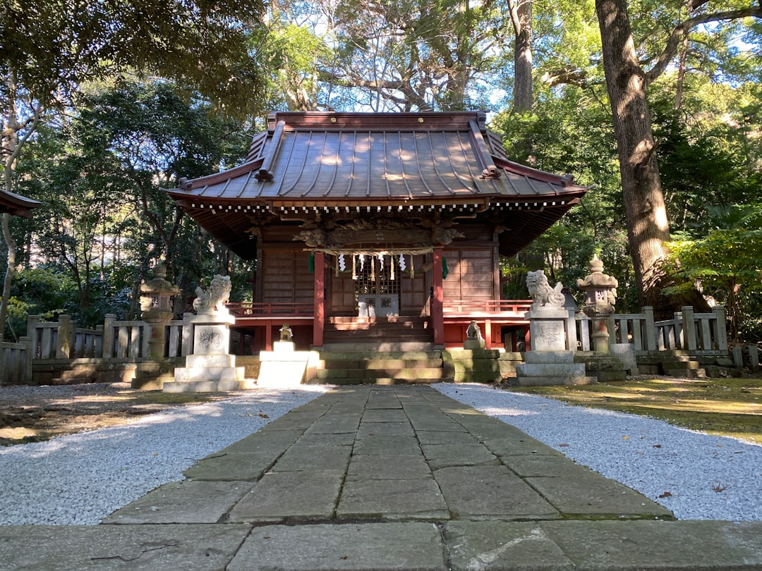白山平泉寺門前町の風景