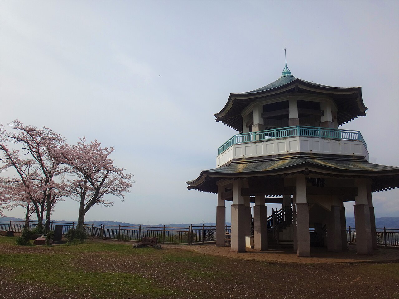 権現山展望台の風景