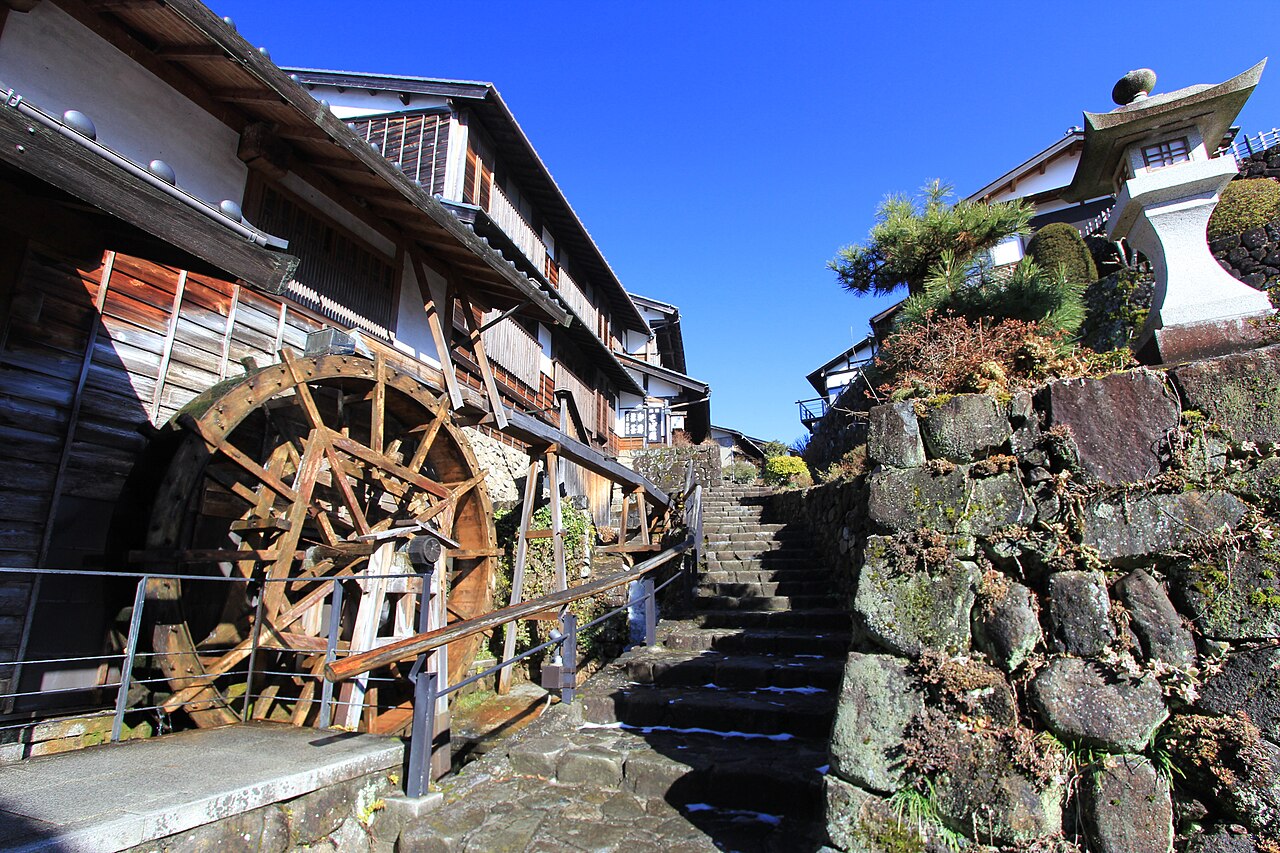 馬籠宿の風景