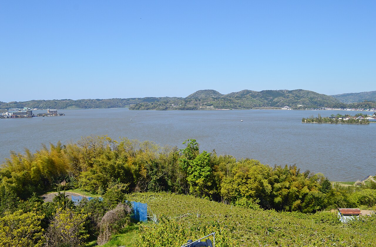 東郷湖の風景