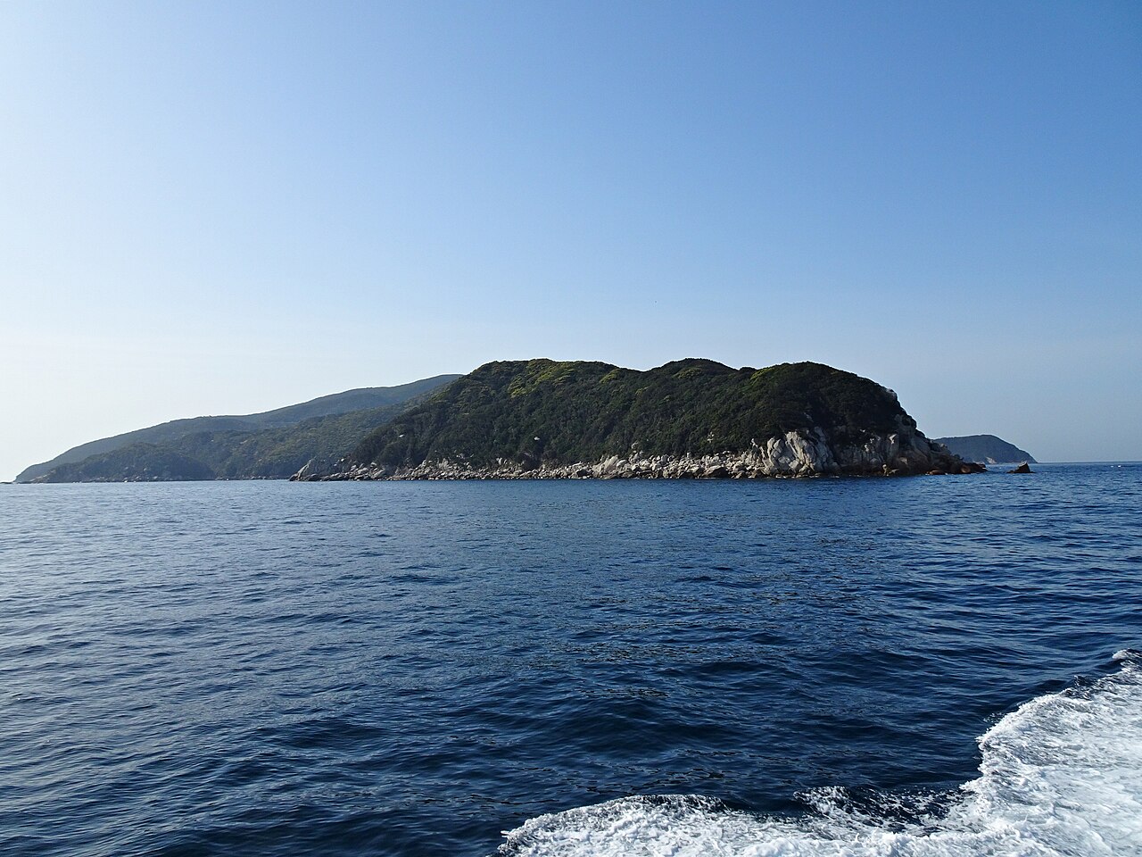 沖ノ島の風景
