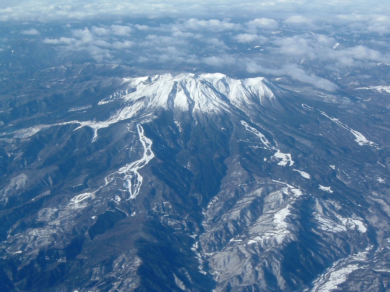 御嶽山の風景