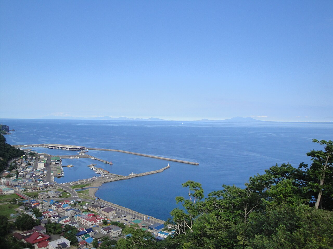 羅臼の風景